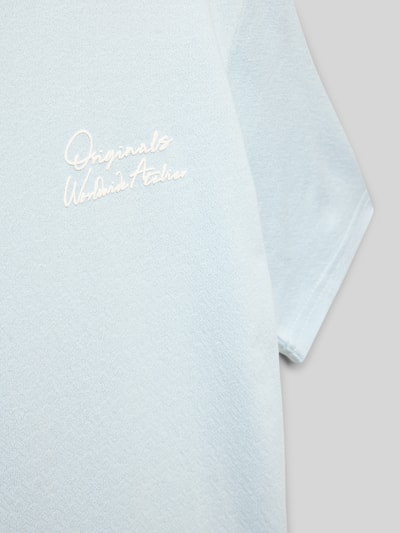 Jack & Jones T-shirt z nadrukiem z napisem model ‘RACAPULCO’ Jasnoniebieski 2