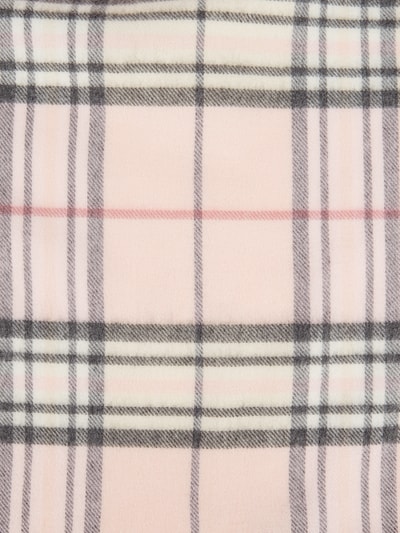 Fraas Schal mit Tartan-Karo Rosa 3