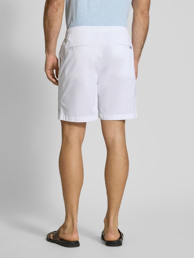 Tommy Hilfiger Regular Fit Shorts aus Baumwoll-Elasthan-Mix Weiss 5