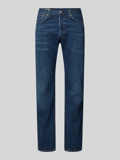 Levi's® Jeansy z prostą nogawką i 5 kieszeniami model ‘BLOCK CRUSHER’ Ciemnoniebieski 2
