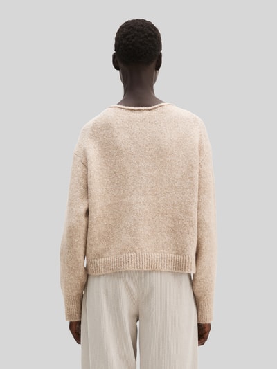 Marc O'Polo Sweter z mieszanki alpaki i wełny Beżowy 5