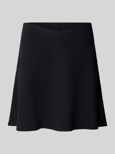 BOSS Orange Ausgestellter Mini-Rock aus Viskose-Mix Black 2