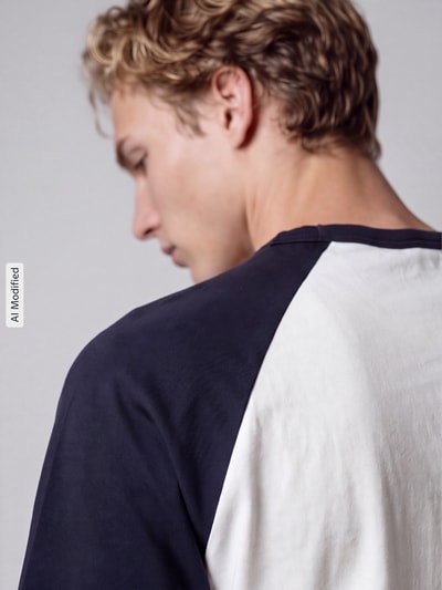 ONLY & SONS Relaxed Fit T-Shirt aus reiner Baumwolle Modell 'HEATON' Offwhite 3