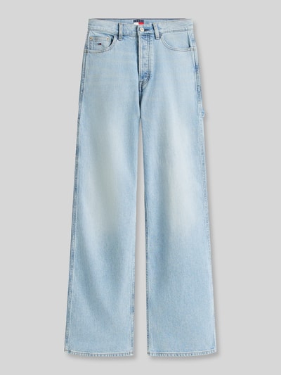 Tommy Jeans Jeansy Wide & krój loose fit z mieszanka bawełny model 'CLAIRE' Jeansowy niebieski 2