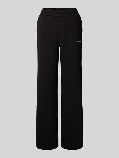 Pegador Wide Fit Sweatpants mit Logo-Stitching Modell 'Anni' Black 2