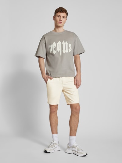 Only & Sons Shorts mit elastischem Bund Modell 'LINUS' Beige 1