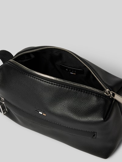 BOSS Kulturtasche mit Label-Detail Modell 'Ray' Black 4