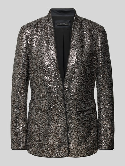 comma Blazer mit Paillettenbesatz Silber 2