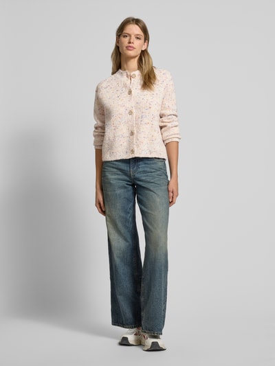 Marc O'Polo Denim Cardigan mit Rundhalsausschnitt Offwhite 1