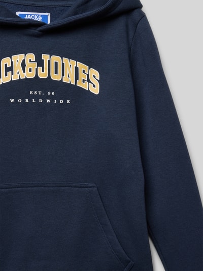 Jack & Jones Hoodie mit Kapuze Modell 'CALEB' Marine 2