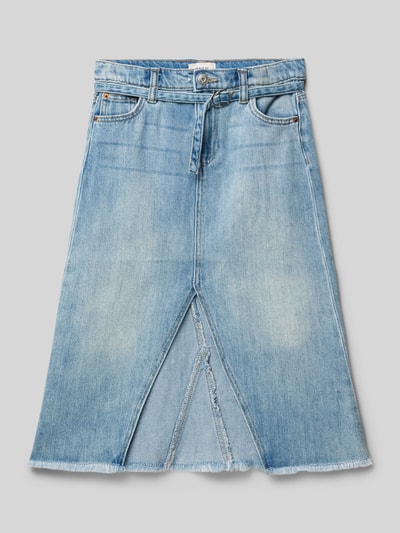 Only Midi Jeansrock aus reiner Baumwolle Modell 'CADY' Blau 1