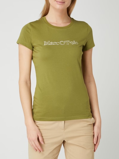 Marc O'Polo T-shirt - Modern Organic Product Collection  Groen - 4