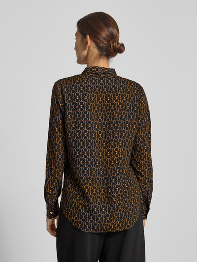 Lauren Ralph Lauren Bluzka o kroju regular fit z wiązaniem pod szyją model ‘YILVRAY’ Czarny 5