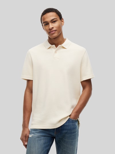 Tommy Jeans Relaxed Fit Poloshirt aus reiner Baumwolle Sand 4