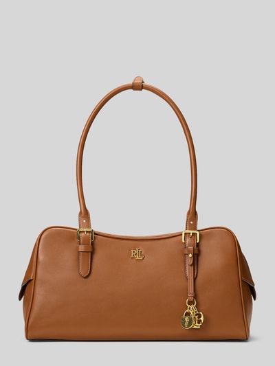 Lauren Ralph Lauren Torba z rączką z naturalnej skóry bydlęcej Koniakowy 1