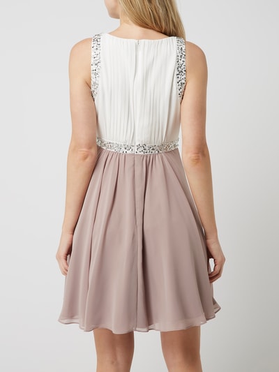 Jake*s Cocktail Cocktailkleid aus Chiffon mit Ziersteinen Mauve 5