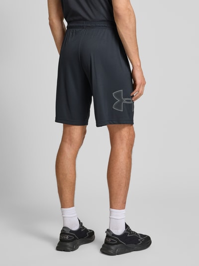 Under Armour Sweatshorts met elastische band Zwart - 5