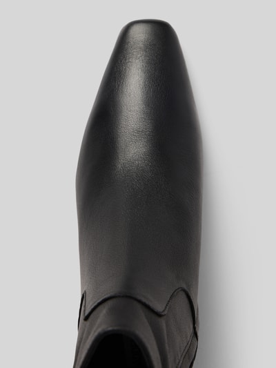 Steve Madden Laarsjes van echt leer, model 'Dusty' Zwart - 3