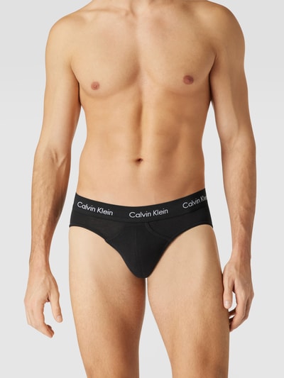 Calvin Klein Underwear Slip met logoband in set van 3 stuks Zwart - 1