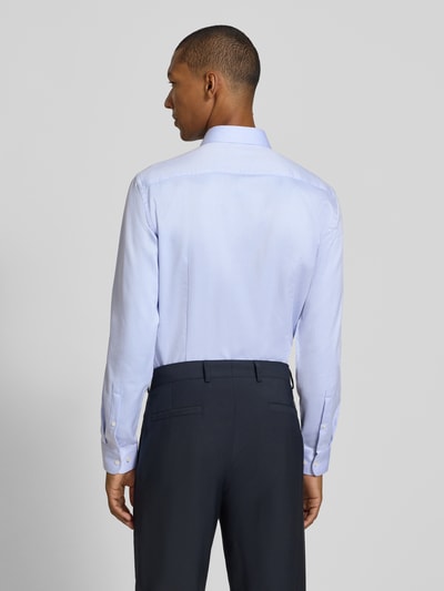 Jake*s Slim Fit Businesshemd mit extra langem Arm Bleu 5