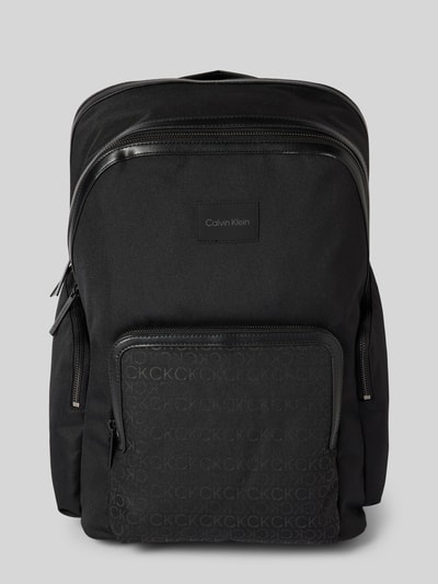 CK Calvin Klein Rucksack mit Label-Patch Modell 'REMOTE' Black 2