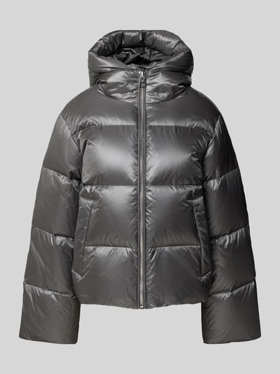 Marc O'Polo Regular Fit Daunenjacke mit Kapuze Dunkelgrau 2