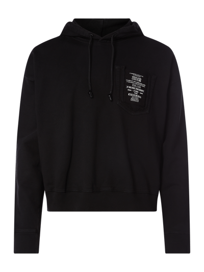 Versace Jeans Couture Hoodie mit Stretch-Anteil  Black 1