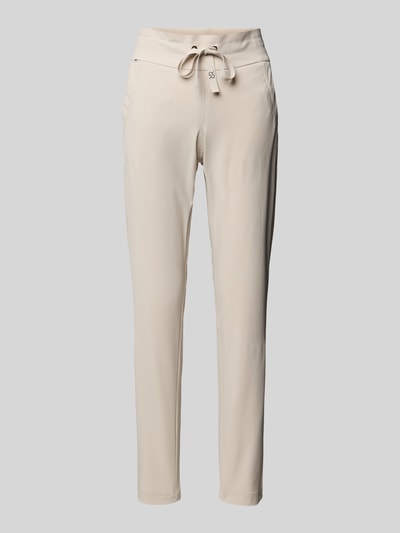 Raffaello Rossi Regular Fit Jogpants mit Tunnelzug Kitt 2