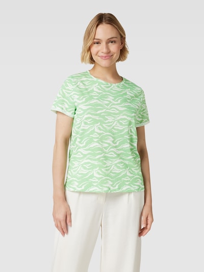 Tom Tailor T-shirt met motiefprint Lichtgroen - 4