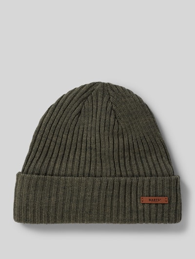 Barts Beanie mit Label-Detail Modell 'WILBERT' Oliv 1