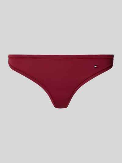 TOMMY HILFIGER String met logostitching Rood - 1