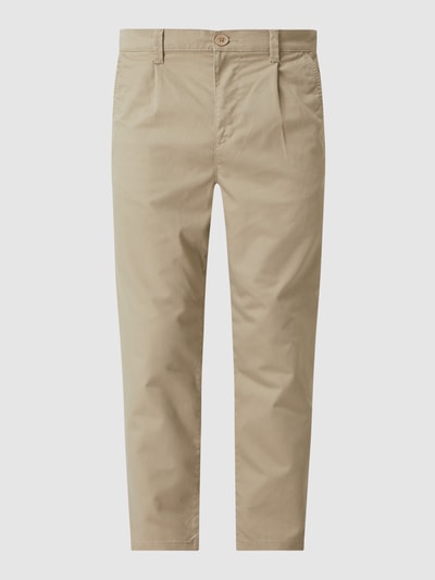 Only & Sons Tapered Fit Chino mit Baumwoll-Anteil Modell 'Dew' Beige 2