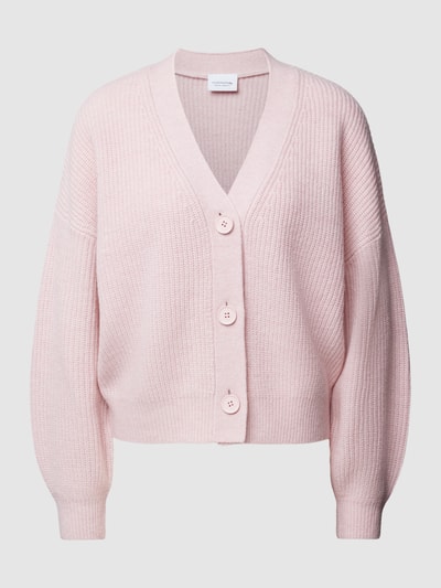 comma Casual Identity Cardigan mit Knopfleiste Rose 2