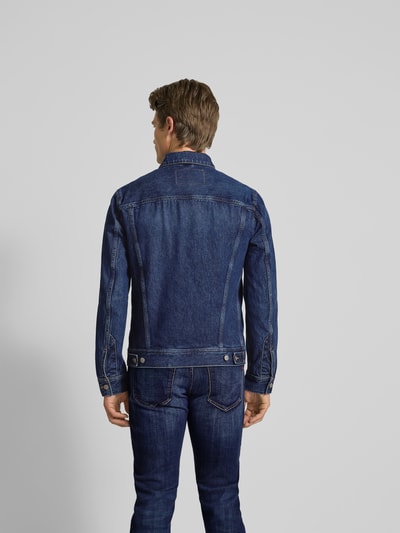 Diesel Jeansjacke mit Knopfleiste Jeansblau 5