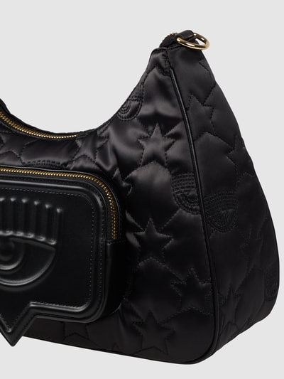 Chiara Ferragni Handtasche aus Textil mit Steppnähten  Black 3