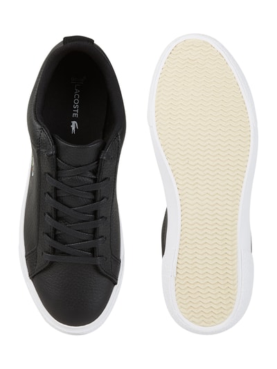 Lacoste Sneakers van leer, model 'Lerond' Zwart - 5