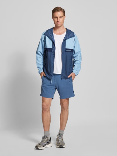 COLUMBIA Windbreaker mit Kapuze Modell 'Spire Vally' Hellblau 1