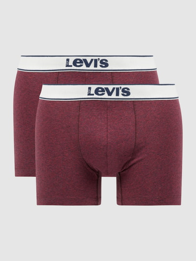 Levi's® Obcisłe bokserki z dodatkiem streczu w zestawie 2 szt. Czerwony 1