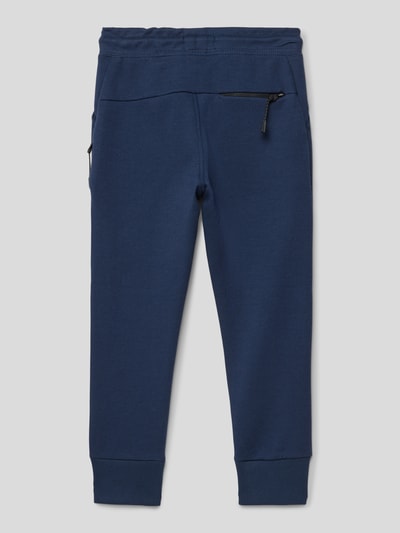 Mango Slim Fit Sweatpants mit Tunnelzug Marine 3