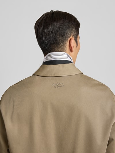 MAISON KITSUNÉ Bomberjacke aus reiner Baumwolle Beige 3