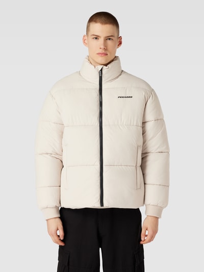 Pegador Steppjacke mit Label-Stitching Modell 'PICARD' Offwhite 4