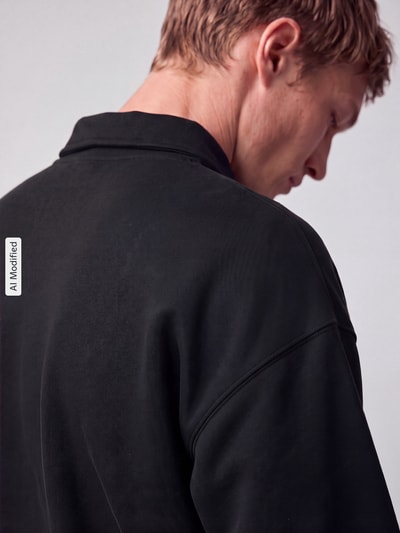 Polo Ralph Lauren Sweatshirt mit Wappenstickerei Black 3