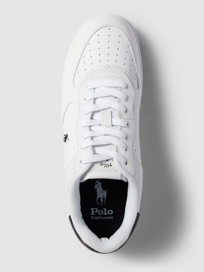 Polo Ralph Lauren Sneaker mit Label-Stitching Weiss 3