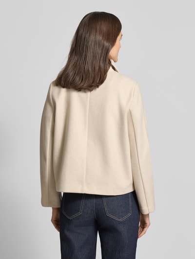 Vero Moda Korte trenchcoat met dubbele knoopsluiting, model 'VINCEMIA' Beige - 5