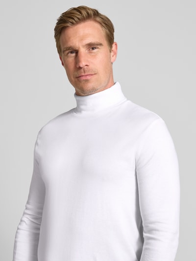 Christian Berg Men Shirt met lange mouwen en col Wit - 3