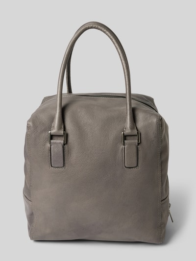 LIEBESKIND BERLIN Handtasche aus Leder mit Label-Detail Modell 'KAYLA' Anthrazit 4