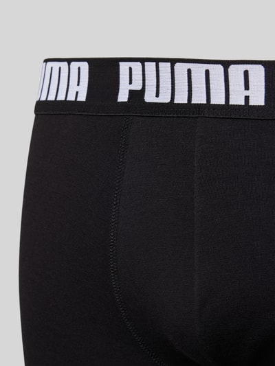 Puma Trunks mit Label-Detail im 2er-Pack Black 2