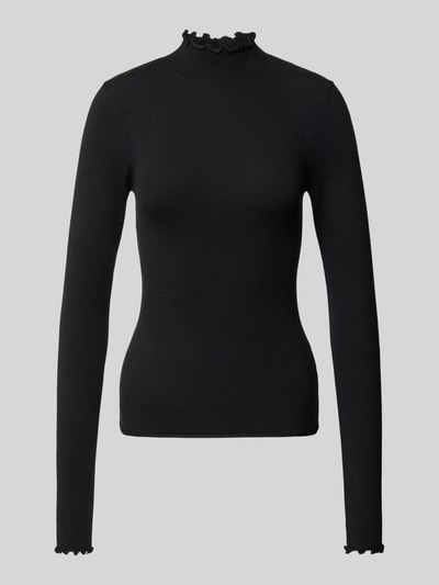 Review Strickpullover mit Turtlenneck Black 2