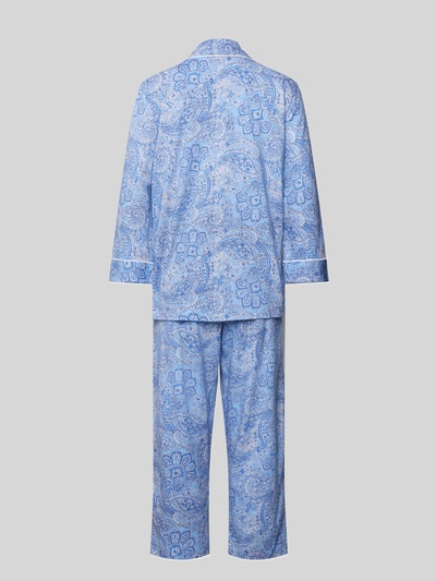 Lauren Ralph Lauren Pyjama mit Streifenmuster Blau 3