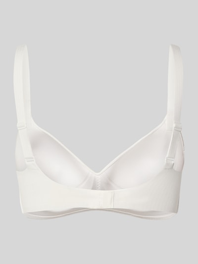 Produktfoto, Slim Fit BH mit Modal-Anteil van Sloggi in wit, elastische materiaalmix, logodetail, verstelbare bandjes, dames bh